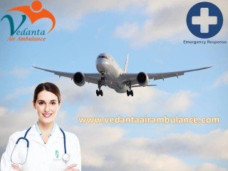 Get Authentic ICU Setup by Vedanta Air Ambulance Service in Guwahati