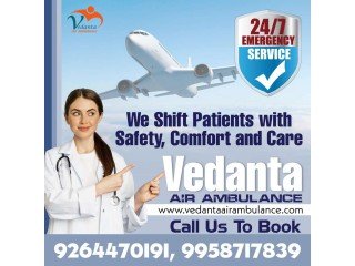 Get Authentic CCU Setup For Vedanta Air Ambulance Service In Varanasi