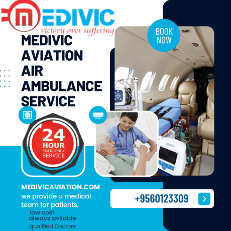 medivic-aviation-air-ambulance-service-in-delhi-with-an-extensive-team-big-0