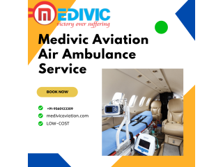 Advanced Air Ambulance Service in Varanasi by Medivic Aviation