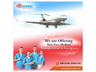 Medivic Aviation Air Ambulance Services in Delhi with All the Latest Medical Tools