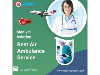 Medivic Aviation Air Ambulance Service in Ranchi with a Complete and Reliable Healthcare Crew