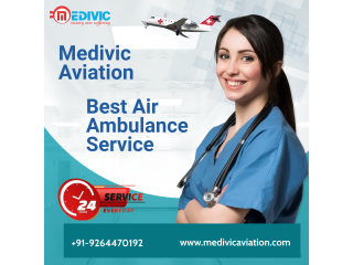 Medivic Aviation Air Ambulance Service in Guwahati with Highly Skilled Medical Crew