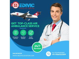 Medivic Aviation Air Ambulance in Ranchi with ICU Specialist Doctors