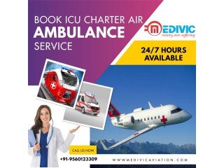 Medivic Aviation Air Ambulance Services in Patna with the Best Healthcare Crew