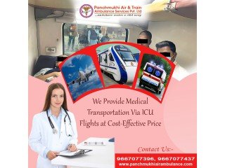 Use Panchmukhi Air and Train Ambulance from Patna with Modern Medical Assistance