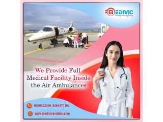 Medivic Aviation Air Ambulance Service in Bhopal with Emergency Patient Evacuation
