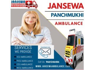 Jansewa Panchmukhi Ambulance Service in Gola Road with Safe Medical Transportation