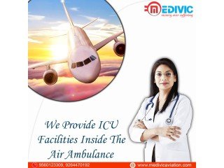 Medivic Aviation Air Ambulance Service in Delhi with Well-Expert Medical Team