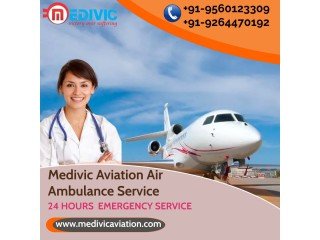 Medivic Aviation Air Ambulance Service in Chennai with a Specialized Medical Team
