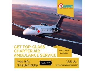 Medivic Aviation Air Ambulance Service in Allahabad with Special Care for I.C.U Patients