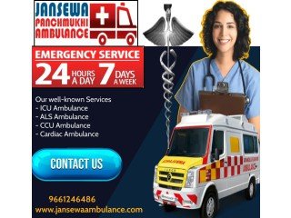 Choose Jansewa Panchmukhi Ground Ambulance in Patna with Magnificent Care