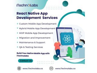 React Native App Development Services - Cross-Platform App Development