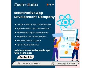 Popular React Native App Development Company - iTechnolabs