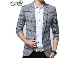 Autumn Suit Blazer Casual Suit Jacket Masculine Blazer