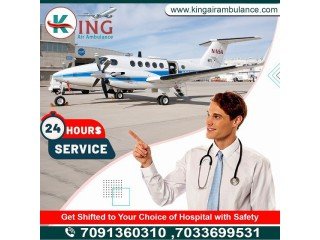 Book King Air Ambulance Service in Varanasi- Classy Medical Equipment