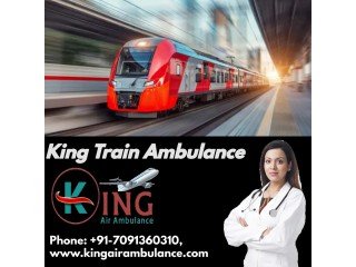 King Train Ambulance Services in Patna with All Necessary Medical Equipment