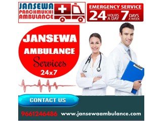 Get The 24 Hours Ambulance Service in Boring Road by Jansewa Ambulance