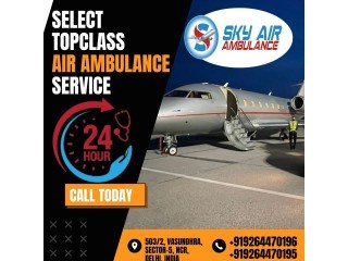 Sky Air Ambulance from Allahabad to Delhi | Advanced and Superior Medical Facility