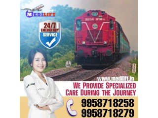 Medilift Train Ambulance in Kolkata with Top-Class Medical Facilities