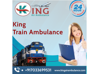King Train Ambulance in Ranchi with Well-Expert Healthcare Team