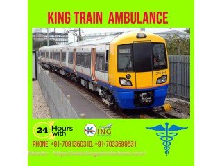 King Train Ambulance Services in Ranchi with Well-Professional Medical Crew