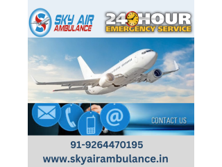 Sky Air Ambulance from Kanpur with World-Class Medical Equipment