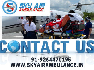 Get The Best ICU setup with Secure Patient Transport from Rajkot by Sky Air