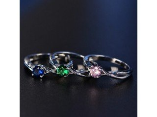 Emerald Gemstone Engagement Ring