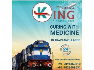 King Train Ambulance Service in Jamshedpur with Instant Medical Aid Facility