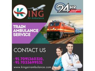Hire King Train Ambulance in Ranchi with Well-Expert Healthcare Team