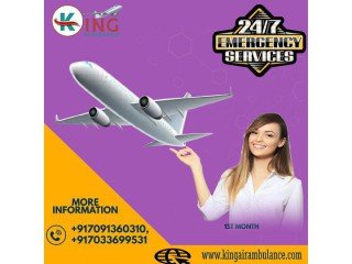 Book Top-Level and Low-fare Air Ambulance Service in Delhi by King
