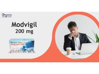 Antidepressant Treatment With Low Dose Modvigil 200mg - Genericmedsstore